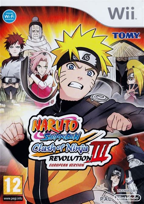 Naruto Shippuden Clash Of Ninja Revolution Iii 2010 Wii Credits
