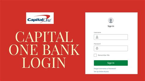 Capital One Bank Login How To Login Capital One Credit Card Account