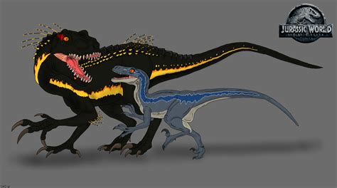 Geek Art Gallery Fan Art Round Up Jurassic World Raptors | CLOUDY GIRL PICS