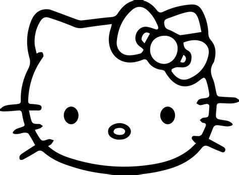 Hello Kitty Head Coloring Pages Riviera Hotel Chapel