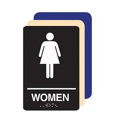 Women ADA Restroom Sign Trafficsafetywarehouse Com