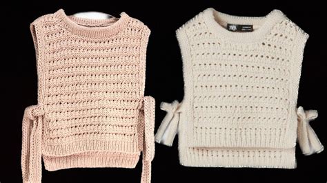Zara Model Nl K S Veter Apron Sweater Youtube
