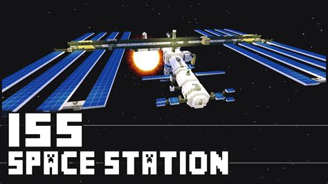 Minecraft Iss International Space Station Youtube