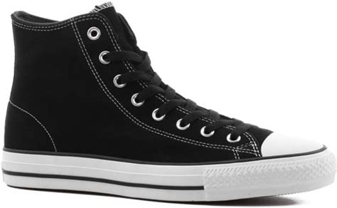 Converse Chuck Taylor All Star Pro High Skate Shoes Blackblackwhite