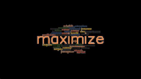 Maximize Synonyms And Related Words What Is Another Word For Maximize