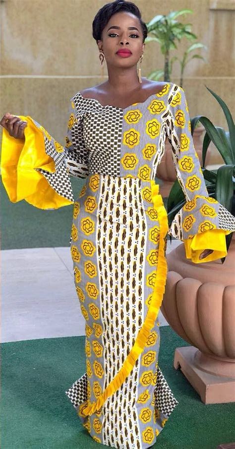 African Fashion Dress African Print Dresses African Wear African