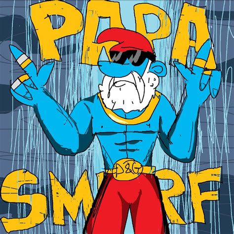 Papa Smurf By Nkrissz On Deviantart