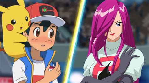 Pokemon Battle Ash Vs Jessie Team Rocket Youtube