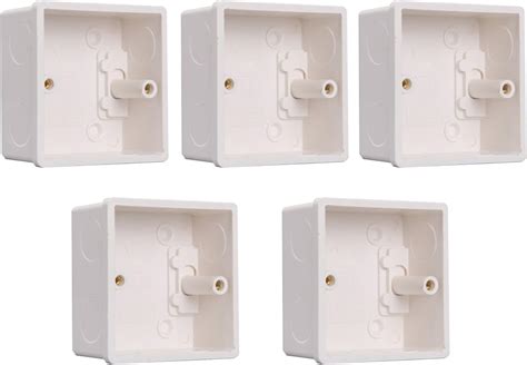 5 Pack Pvc Junction Box Recessed Electricaloutlet Mounting Box