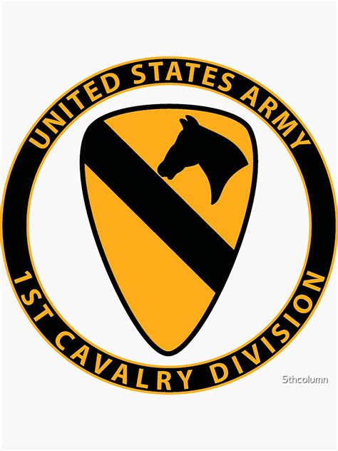 1st Cavalry Division Wallpaper ~ 1st Cavalry Division Sticker By