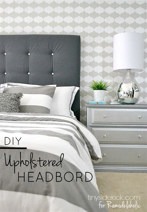 Making a padded headboard yourself allows you to choose the color, pattern, size, and overall style. Gwendolynn Hicks' Blog: DIY Tufted Upholstered Headboard Tutorial