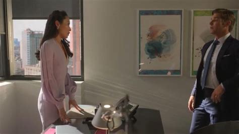 The Pale Purple Dress With V Neck Francesca Li Jun Li In The Series Sex Life S01e08 Spotern