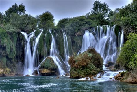 Kravice Waterfall Bosnia And Herzegovina Waterfall Bosnia Bosnia