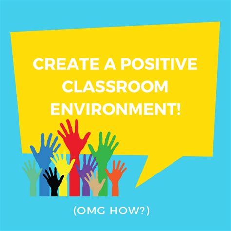 Positive Classroom Environment Creative Asl Teaching