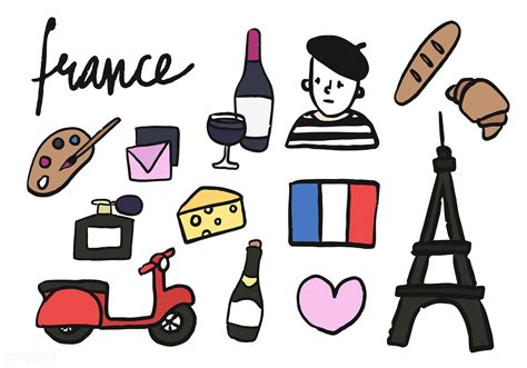 Pin By Fahstym On Icons Logos French Symbols Doodle Drawings