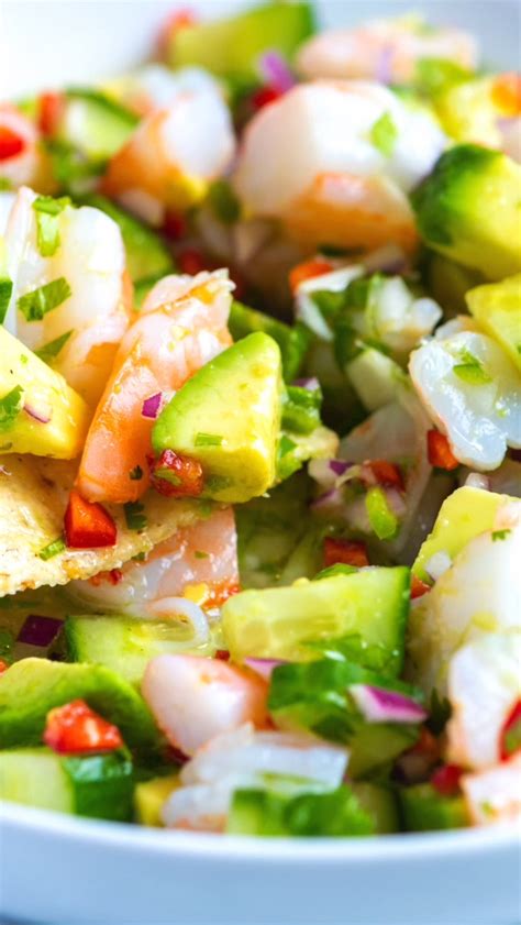 How To Make Shrimp Ceviche Recipe / Easy Shrimp Ceviche (Mexican Style) | Lemon Blossoms - (the ...