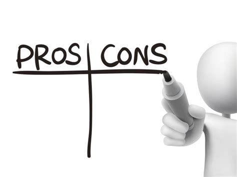 Top 60 Pros Cons Clip Art Vector Graphics And Illustrations Istock