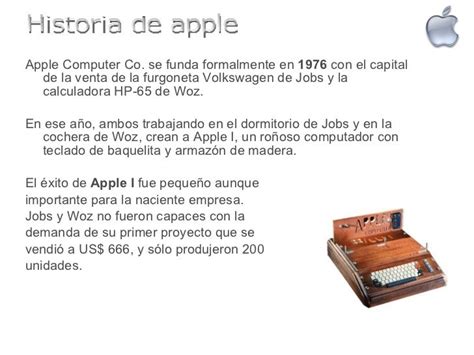 Historia De Apple Original