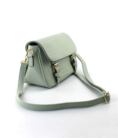 7847 Double Buckle Crossbody Bag