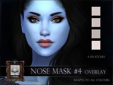 The Sims Resource Nose Mask 04 By Remussirion Sims 4 Downloads
