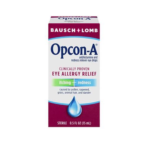 Roberts Usa Shop Bausch And Lomp Opcon A Eye Allergy Relief Itching