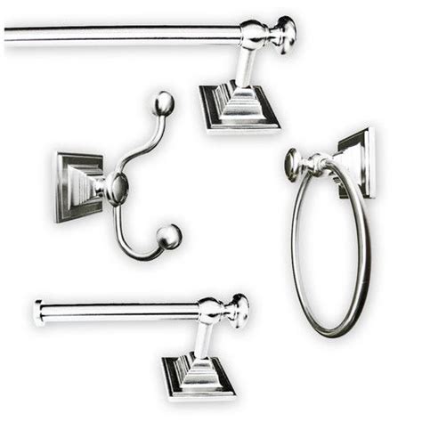 If you are building a home from scratch, complete bathroom hardware sets are the best way to make sure that you have everything that you need ready to install. Found it at Wayfair - Madison 4 Piece Bathroom Hardware ...