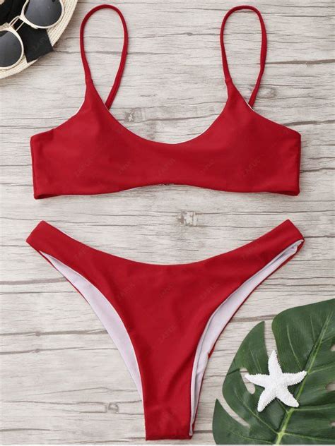 women swimwear new sexy red bikini thong bikini set swimsuit scoop my xxx hot girl