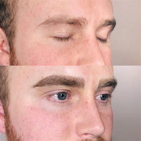 Microblading For Men The New Trend For 2021