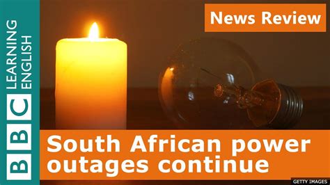 South African Power Outages Continue Bbc News Review Youtube