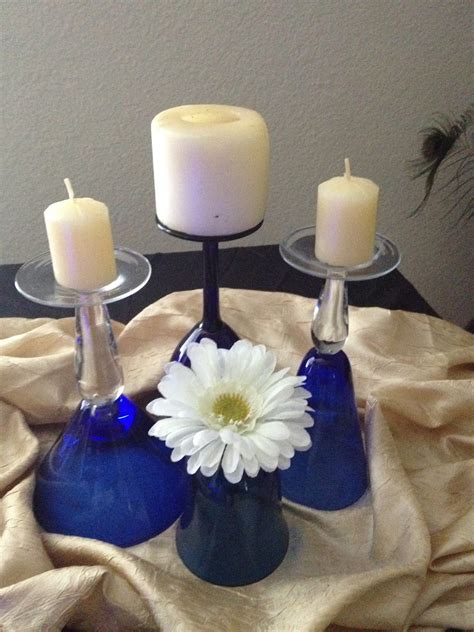 Miriam Ackerman Events Simple Wine Glass Centerpiece Decor For Your Wedding Or Event