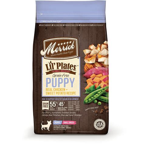 Merrick Lil Plates Grain Free Real Chicken And Sweet Potato Puppy Dry
