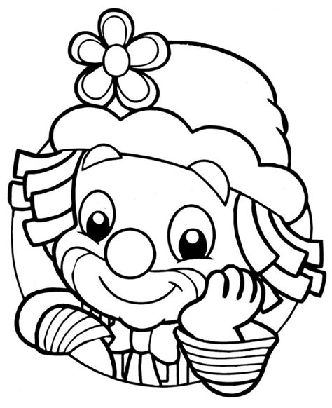Ausmalbilder von fasching,karneval | kinder für. Clown malvorlagen kostenlos zum ausdrucken - Ausmalbilder ...