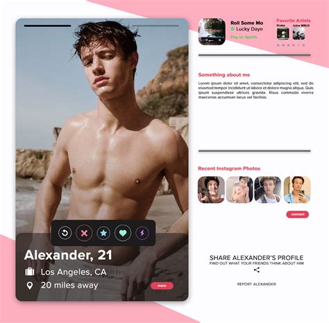 Tinder Template By Violetlows On DeviantArt