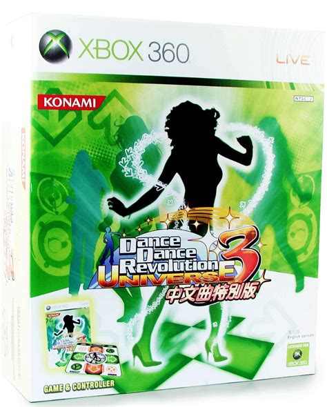 Dance Dance Revolution Universe 3 Bundle Chinese Version W Dance Mat For Xbox360