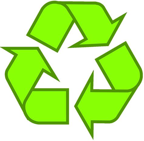 Printable Recycle Symbol - NEO Coloring