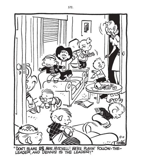 December 11 1952 Newspaper Comic Strip Comic Strips Dennis The