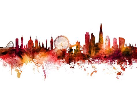 London England Skyline Wall Murals Online Photowall