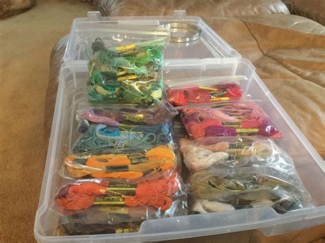 Easy Way To Organize Embroidery Floss Embroidery Floss Cube Organize