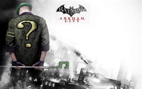 Arkham city riddler guide is here to help you through the tough task of beating all the challenges set by the wily edward nigma it's time for the caped crusader to put his thinking cap on, as there's a whole load of trophies, riddles, and other puzzles to solve to unlock all of these collectibles. Riddler Wallpaper (78+ images)