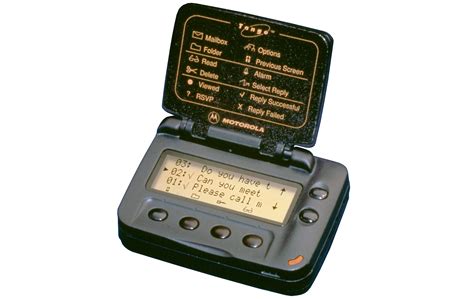 The History Of The Two Way Pager Pagers Were Popular In The 90s But