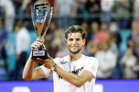 Dominic thiem defeated gael monfils in three sets to revive his hopes of qualifying for the last four of the atp world tour finals. Dominic Thiem wins first leg of Adria Tour in Belgrade