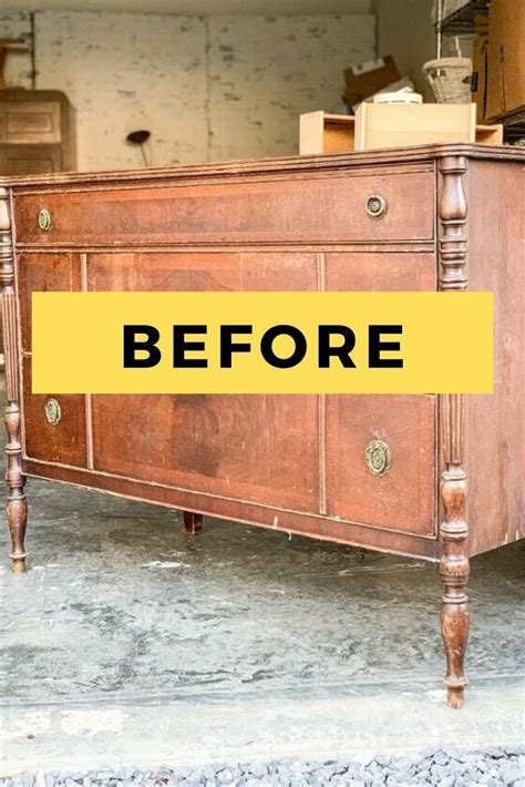 Diy Vintage Dresser Makeover Do It Yourself