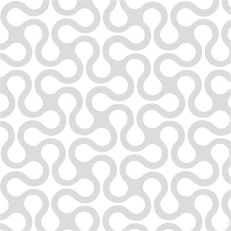 Premium Vector Abstract Geometric Seamless Pattern With Curved