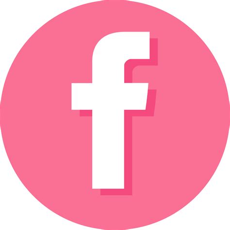 Logo De Facebook Rosado Png Png Images And Photos Finder