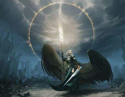 Warrior Angel Fantasy Art Angels Fantasy Artwork Magic The Gathering