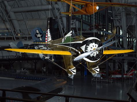 Boeing P 26a Peashooter At The Udvar Hazy Center The Peashooter Was