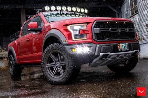 Impressive Ford F150 Raptor On Vossen Forged Wheels Wrapped In Nitto