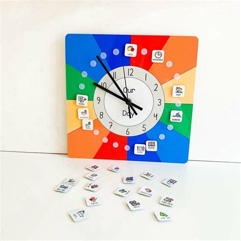 A Personalised Childrens Clock To Display Your Daily