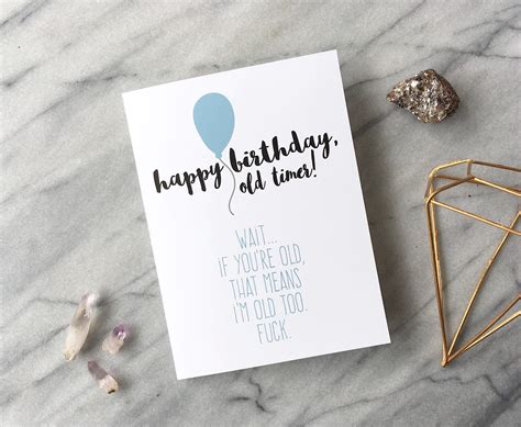 Funny Birthday Card Naughty Birthday Card Adult Birthday Card Etsy