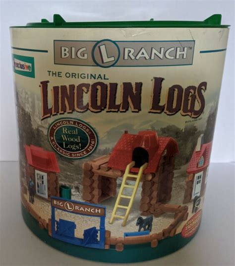 Lincoln Logs Big L Ranch For Sale Online Ebay